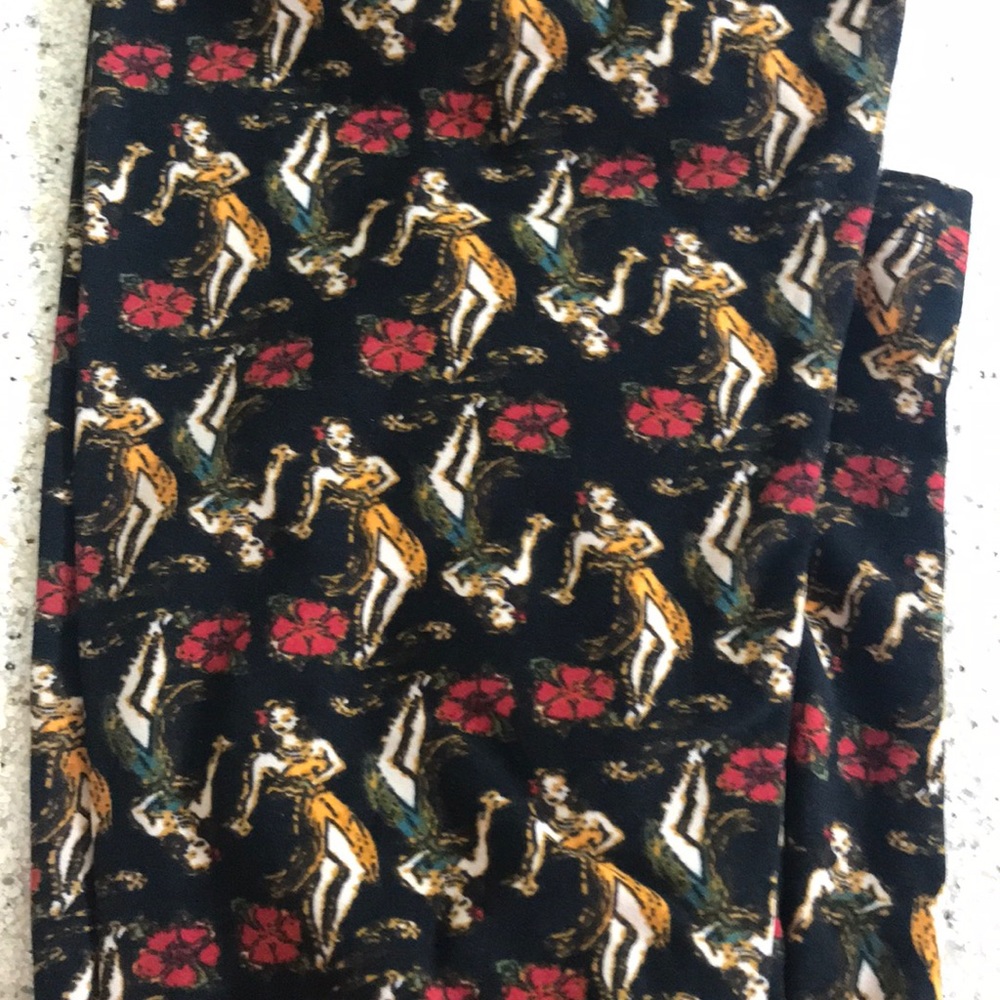 Lularoe os hula girl leggings